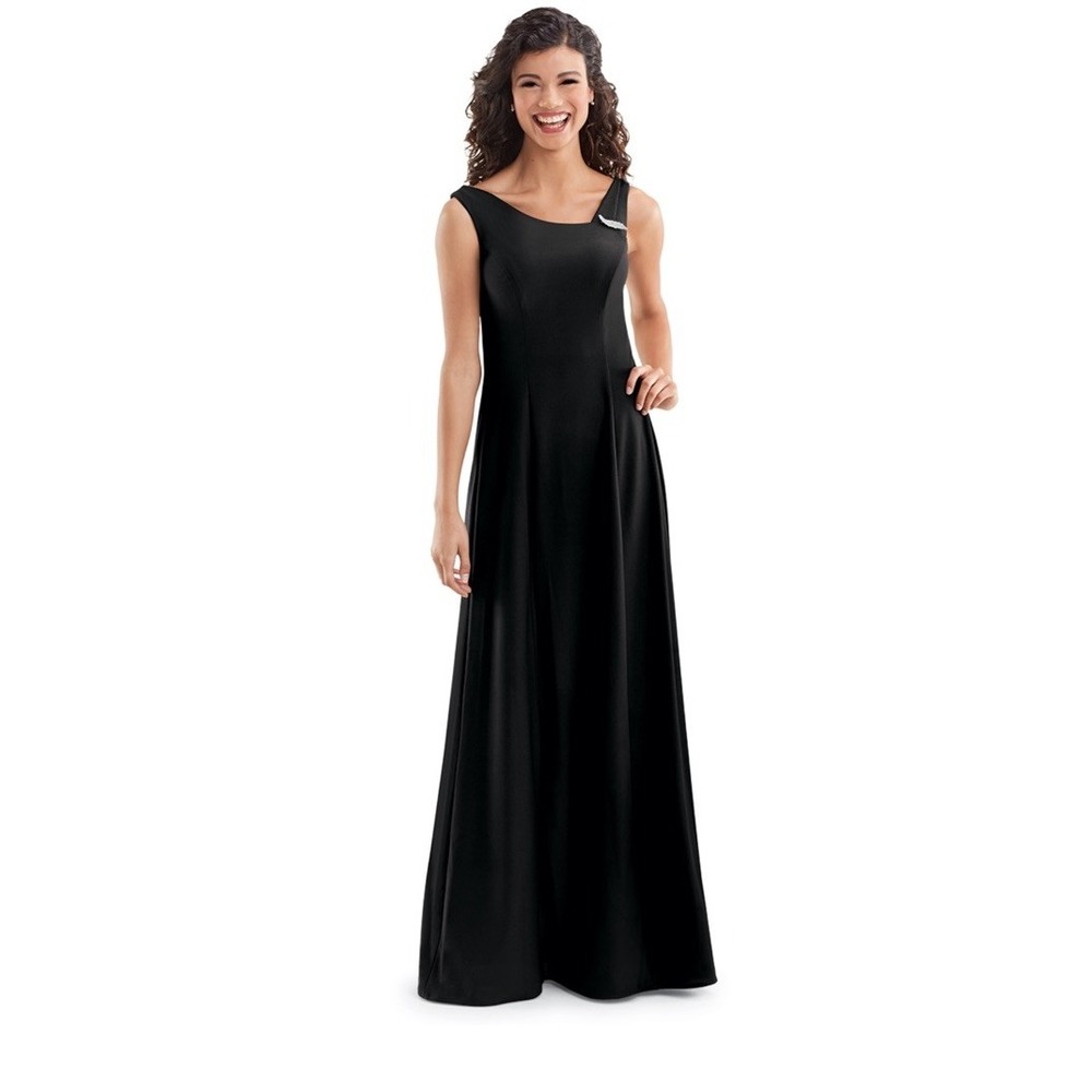 Southeastern Performance Apparel Black Formal Concert Dress Sz 6 Soprano C‎ D625